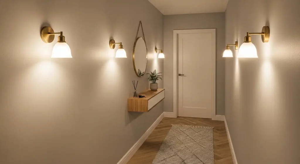Install Wall Sconces Instead of Floor Lamps