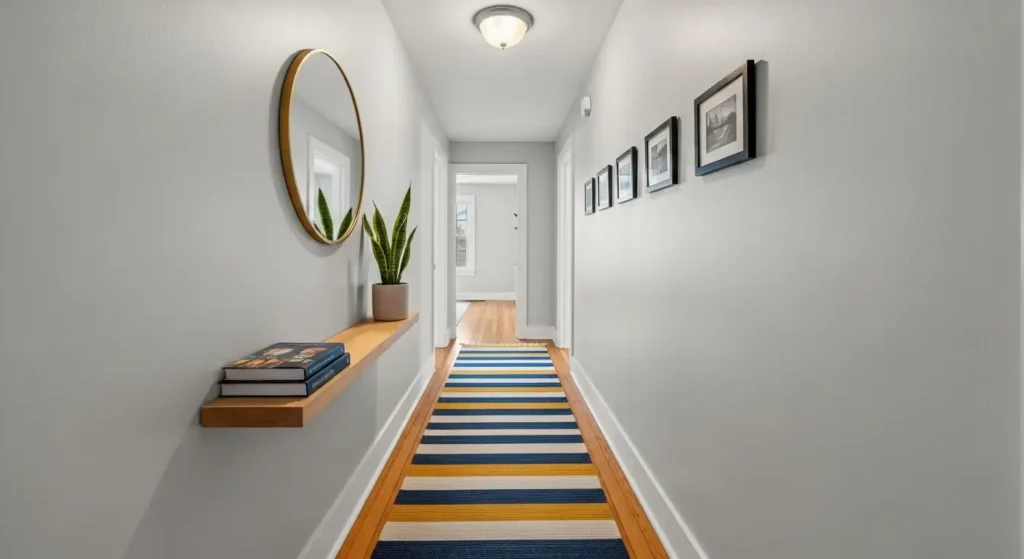 Runner Rug with Stripes