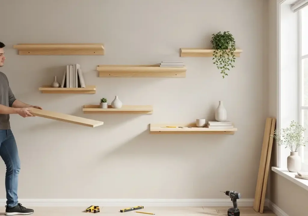 Rearrange Existing Shelves