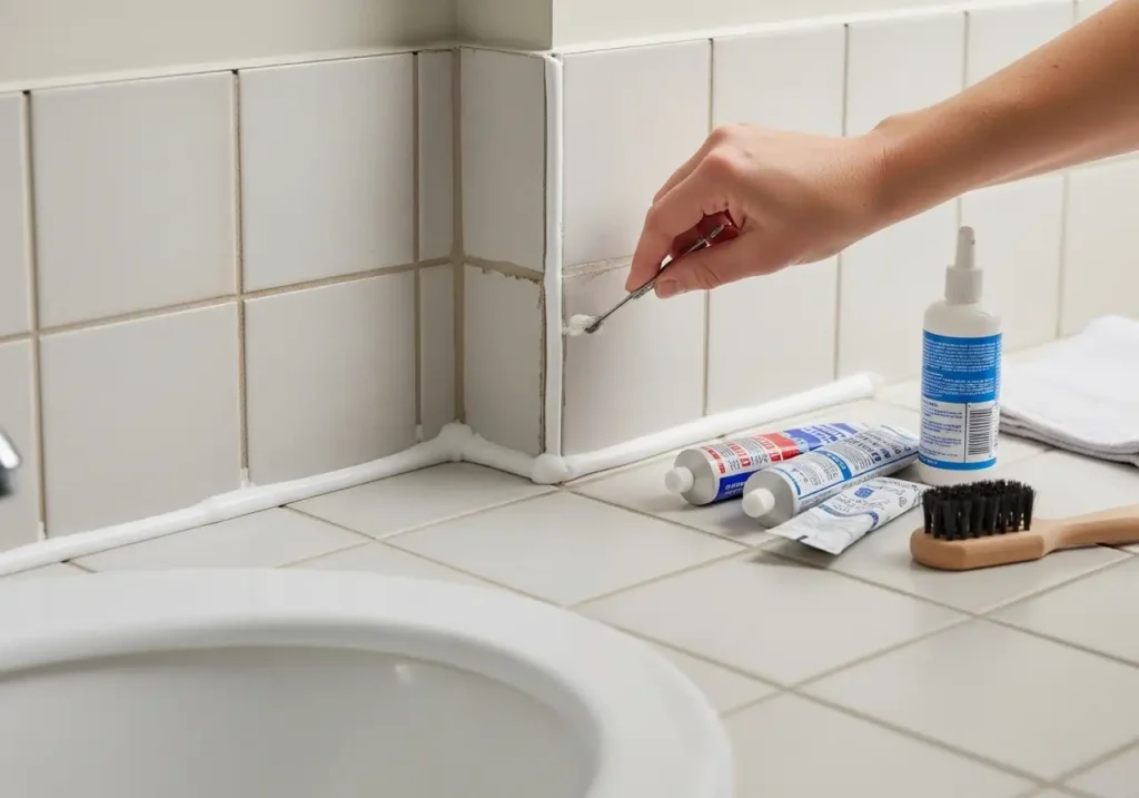 Refresh Grout and Caulk