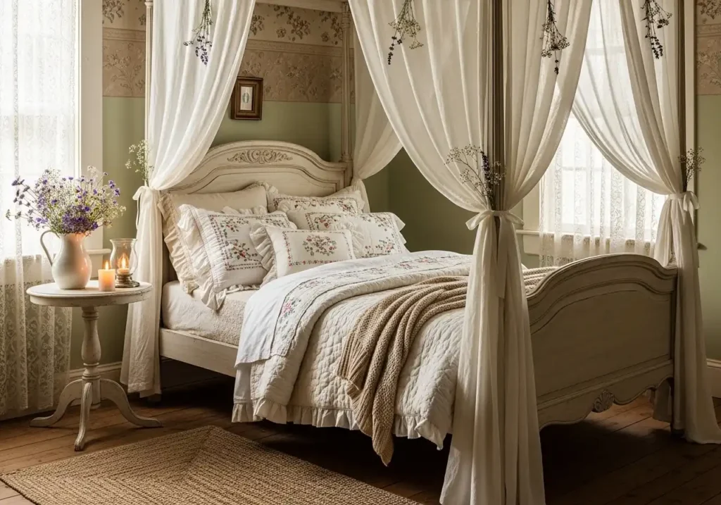 Delicate Canopy Bed