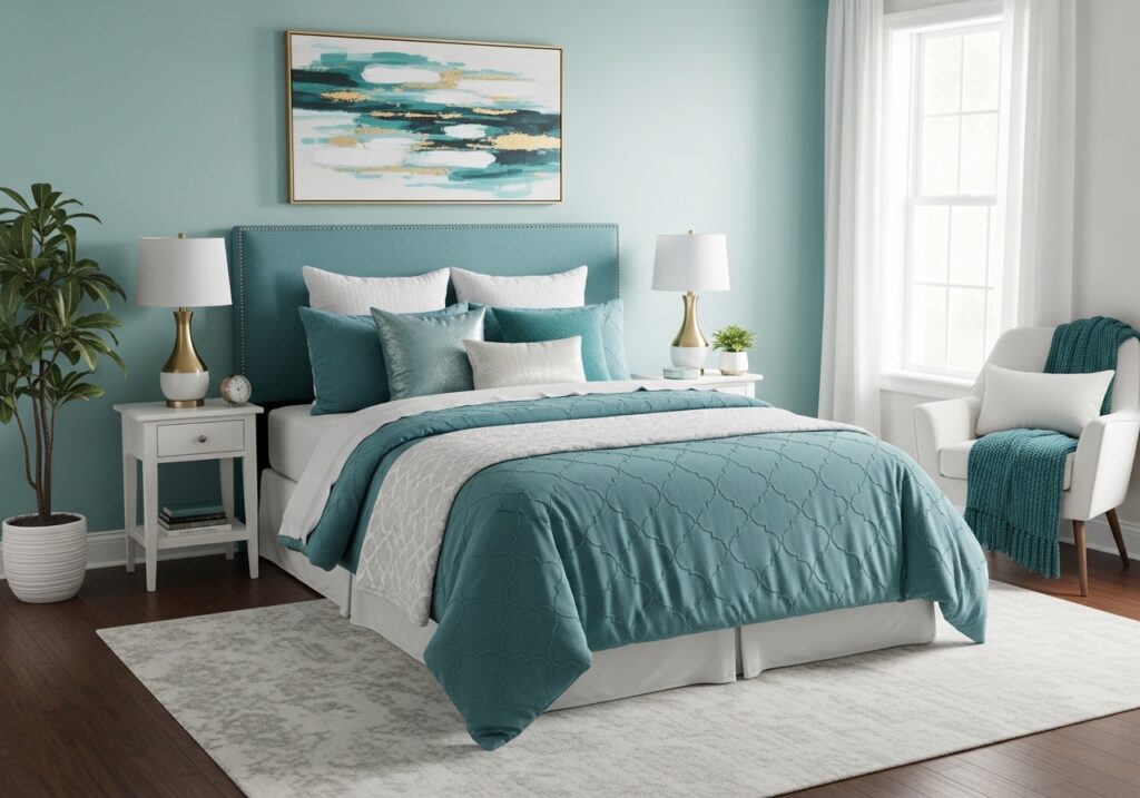 Teal Bedroom Ideas