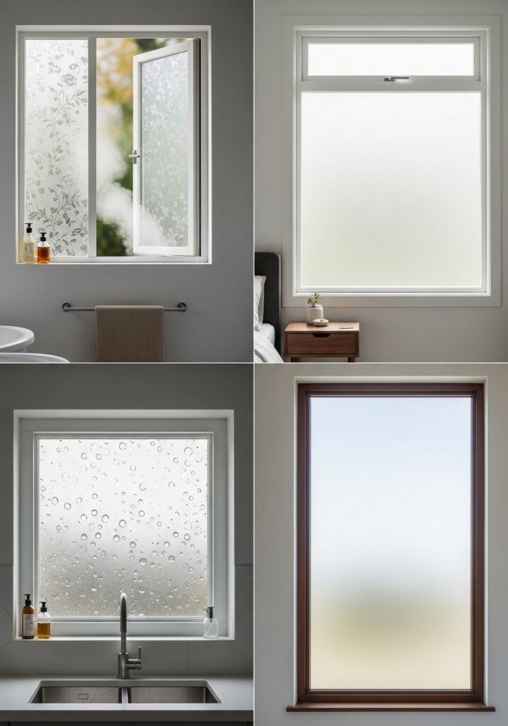 Frosted Glass Windows
