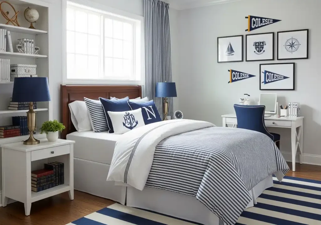 Navy and White Color Palette