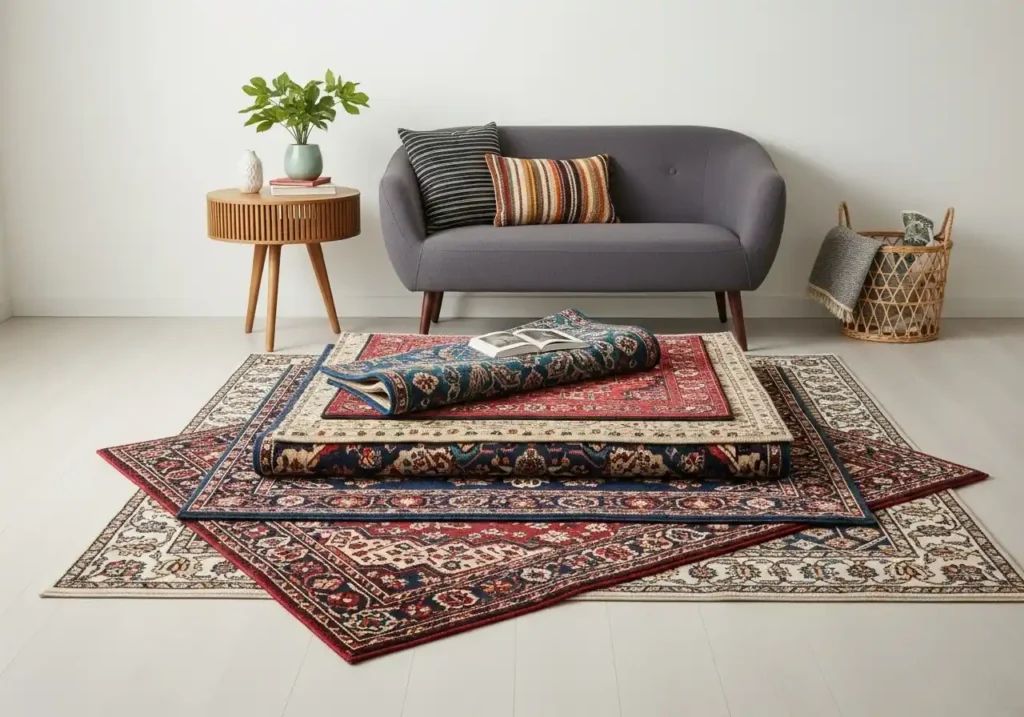Layer Rugs for Dimension