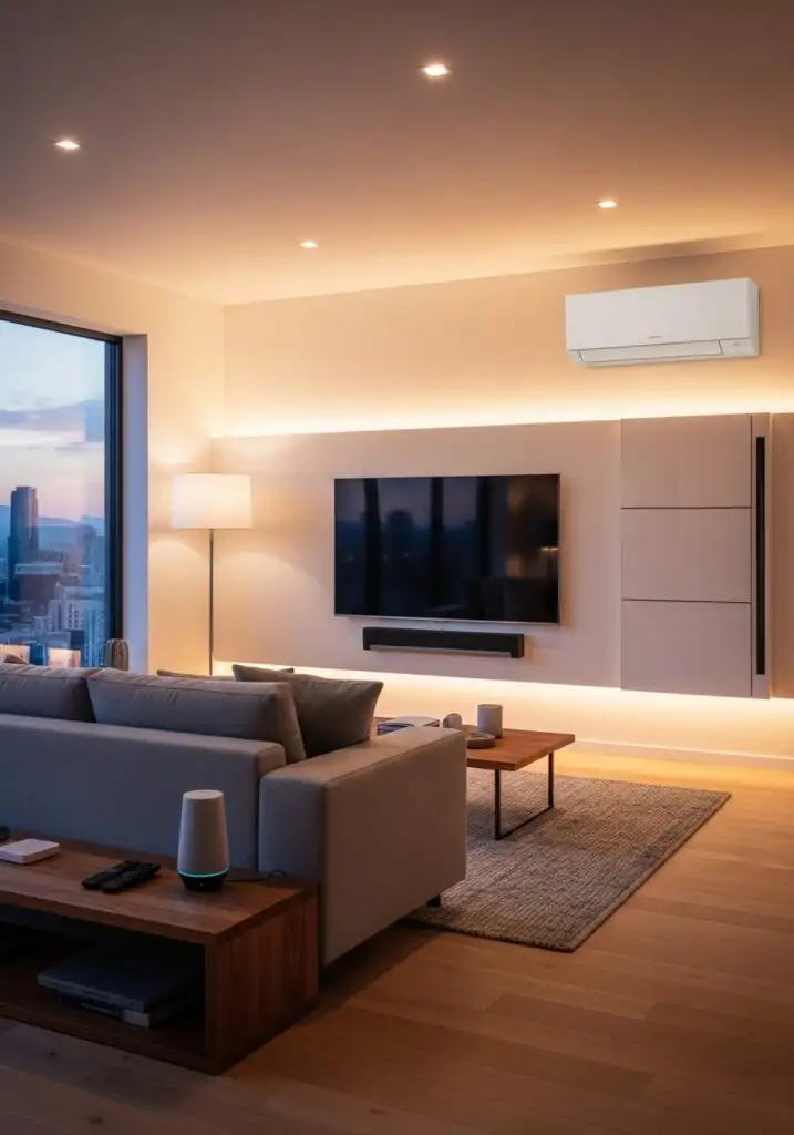 Place the AC on the Right Wall