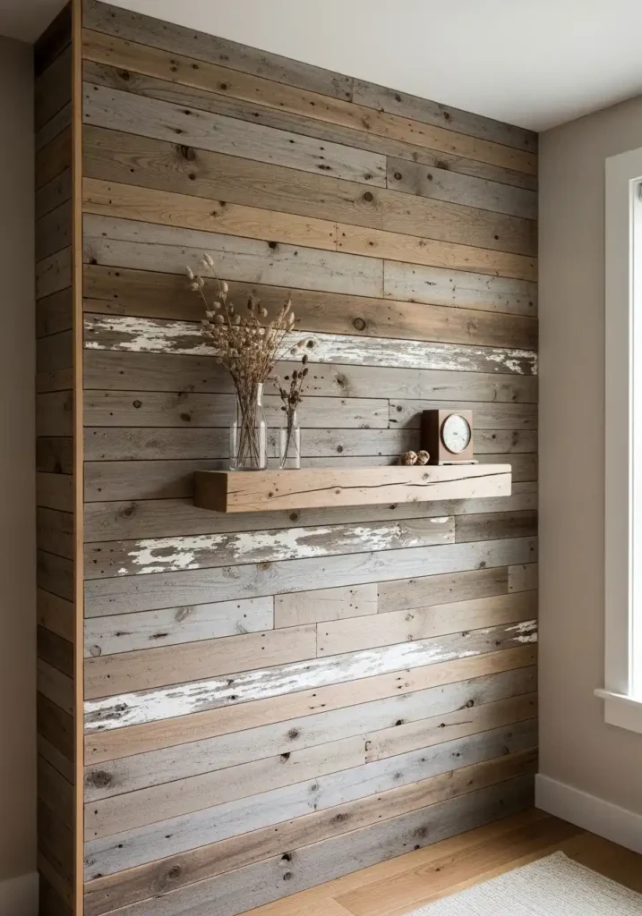 Rustic Reclaimed Wood Shiplap