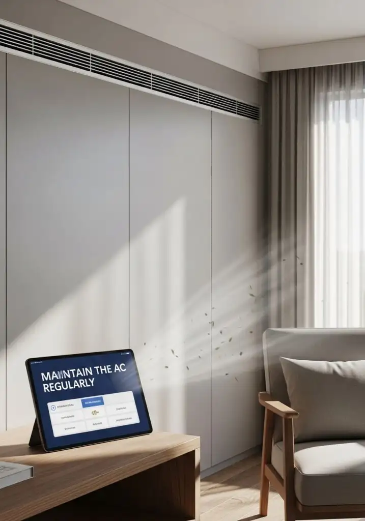 Maintain the AC Regularly