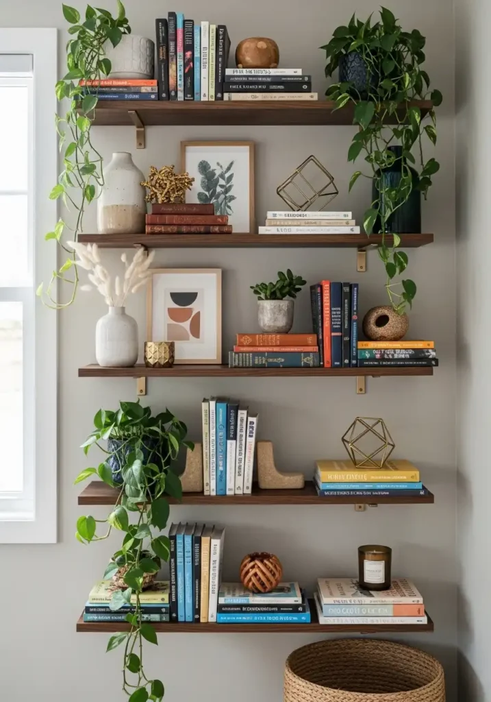 Style Shelves Creatively