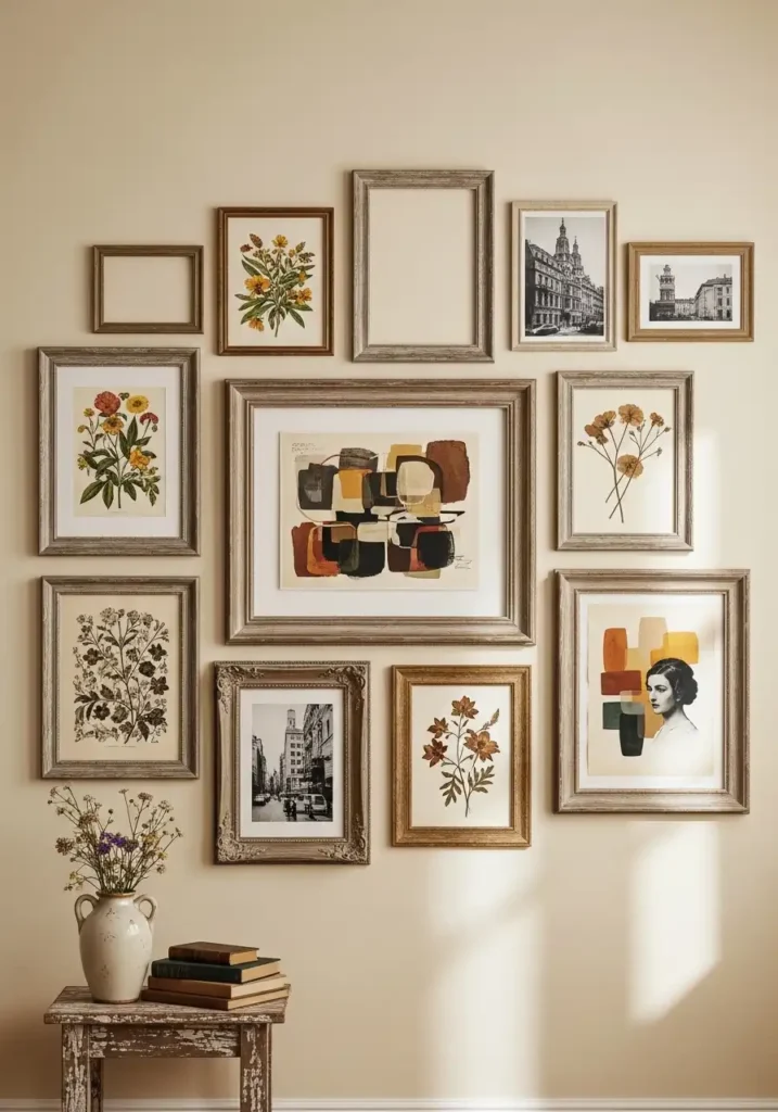 Vintage Frame Gallery Wall