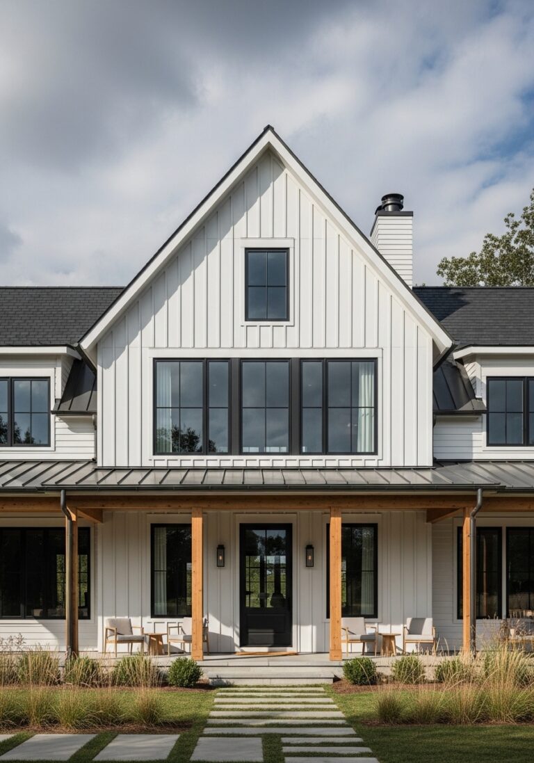 20 Modern Gable Roof House Designs for Small