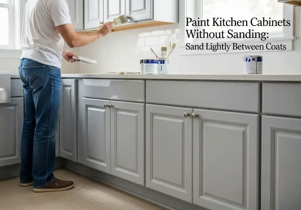 Sand Lightly Between Coats