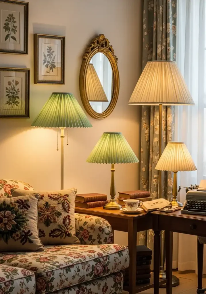 Hang Pleated Lampshades