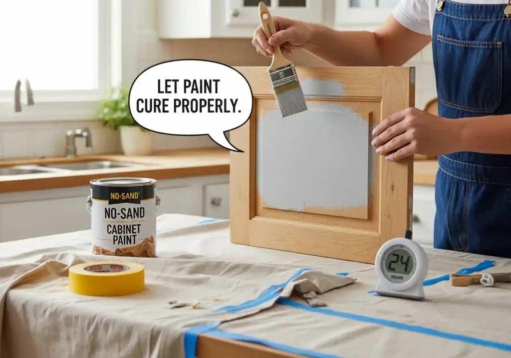  Let Paint Cure Properly