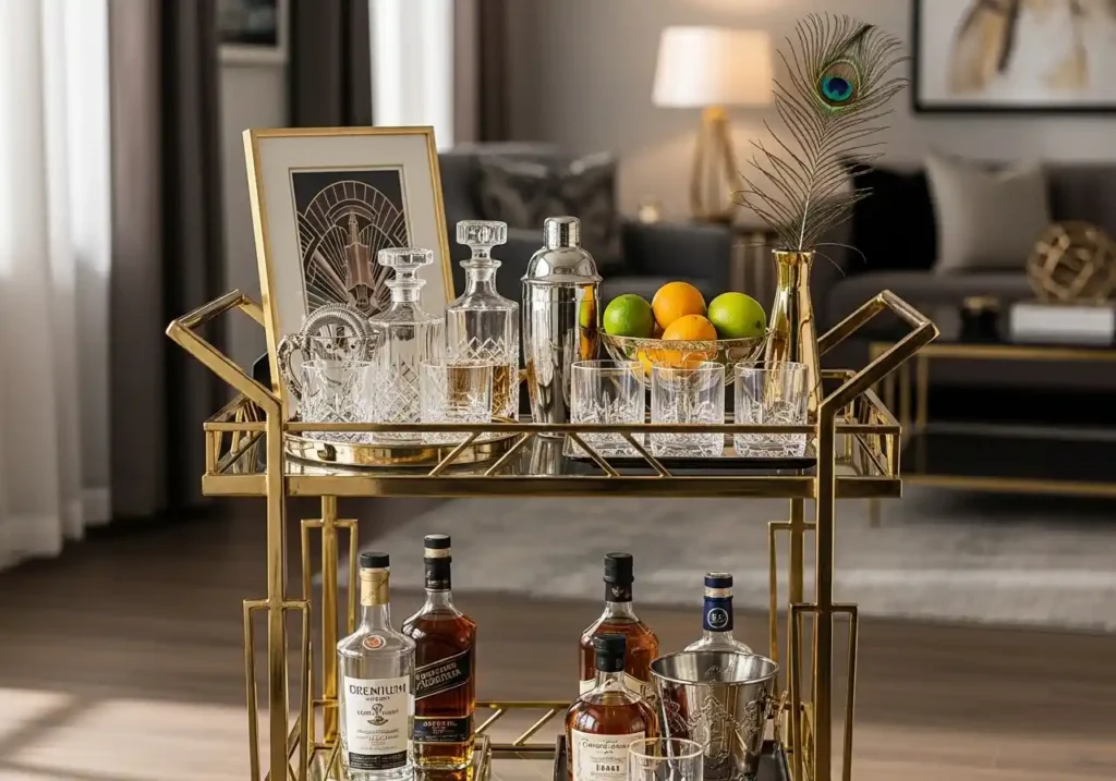  Glamorous Bar Cart