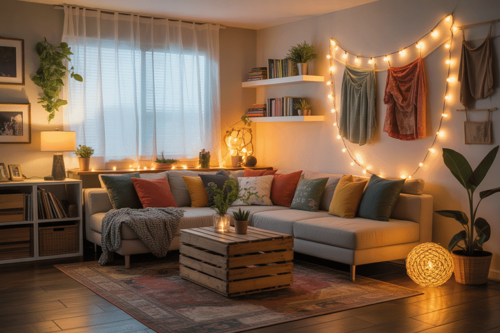 Small Living Room Decorating Ideas on a Tight Budget
