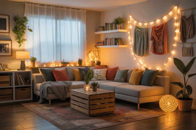 Small Living Room Decorating Ideas on a Tight Budget