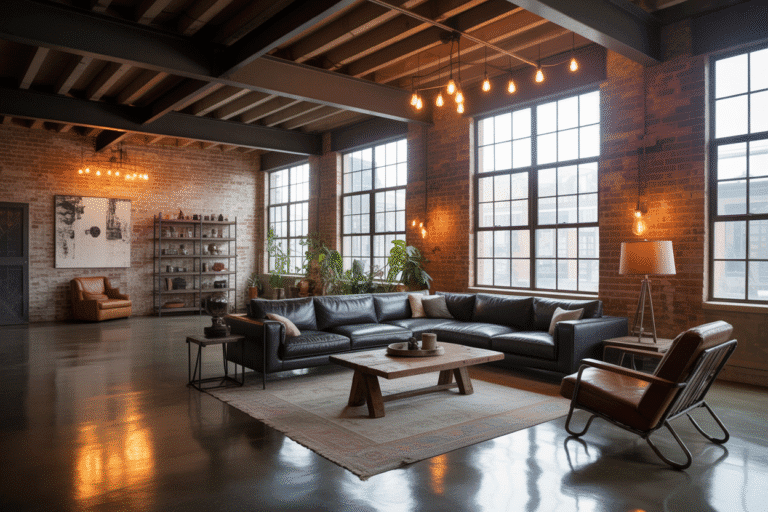 15 Industrial Living Room Ideas for a Modern, Loft-Style Home