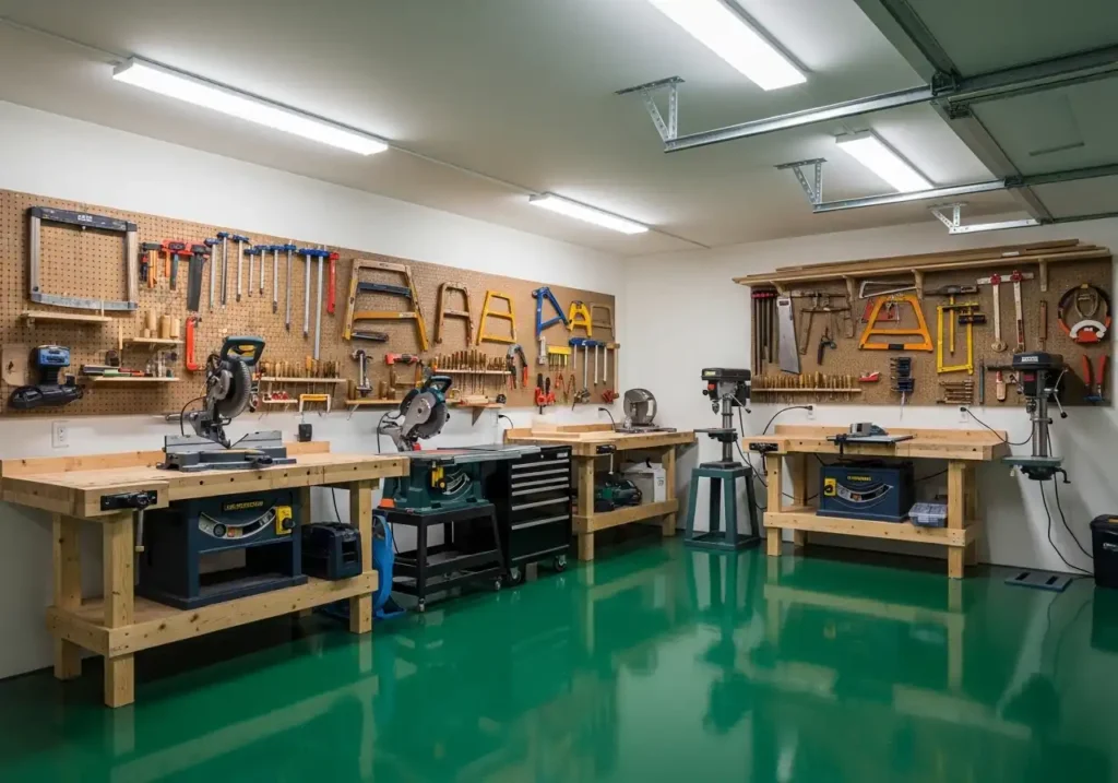 Epoxy Flooring Design for the Workshop