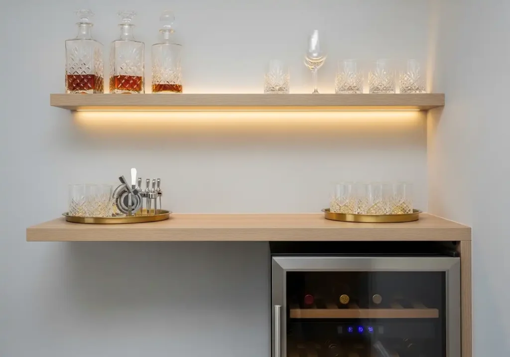 Wet Bar Ideas with No Sink — A Budget-Friendly Alternative