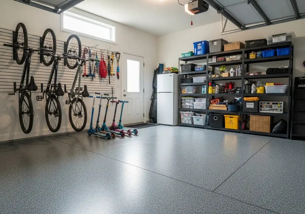 Speckled Flake System for Easy Maintenance