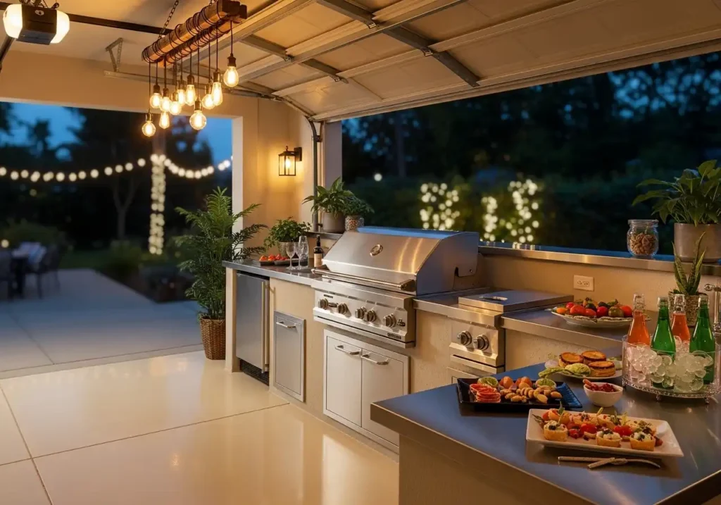 Epoxy Flooring Kitchen-to-Garage Expansion Project