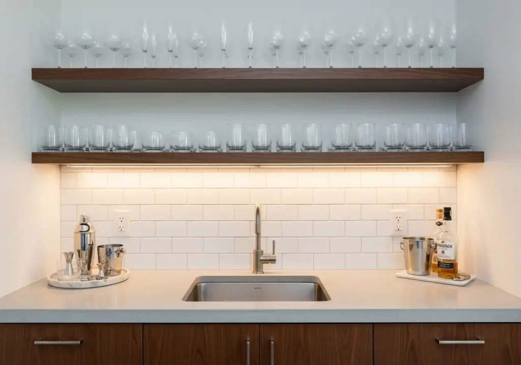 What Is a Wet Bar — And Why Does It Cost More Than a Dry Bar?