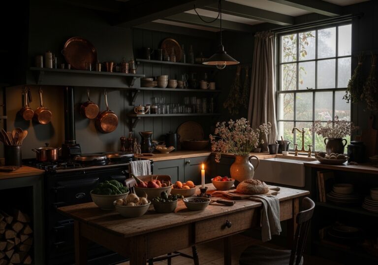 Dark Cottagecore Kitchen Ideas