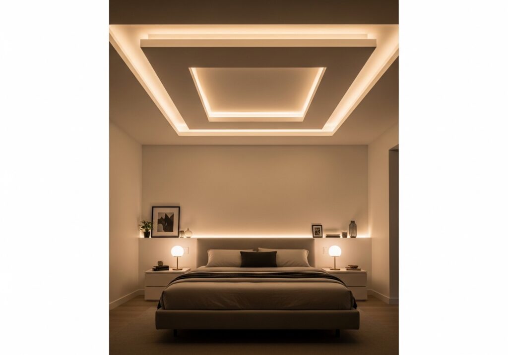Tray Ceiling LED Strip Installation