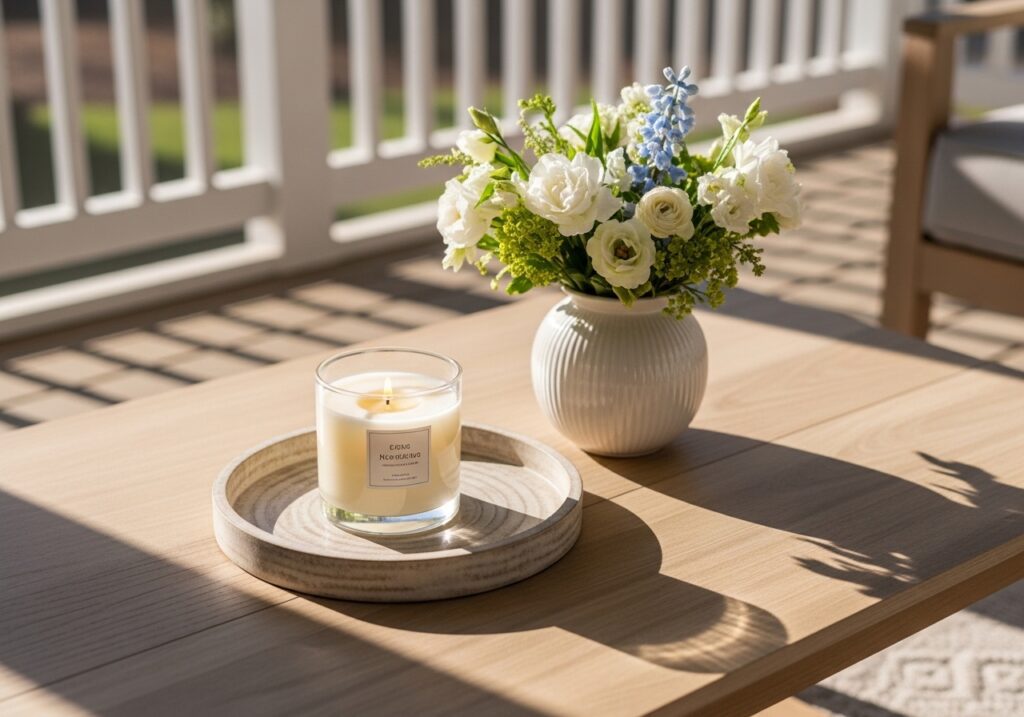 Style a Small Coffee Table for a Finished Look