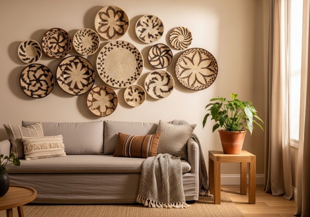 Woven Wall Baskets Gallery