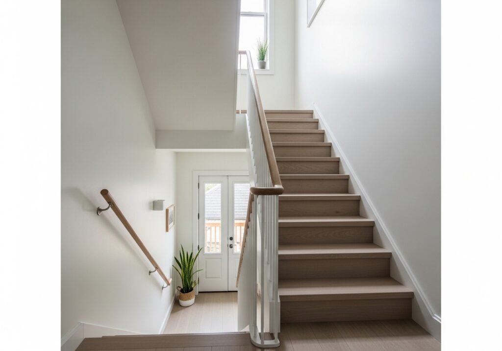 Minimalist Staircase Styling