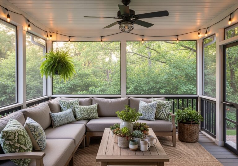 Screened Porch Makeover