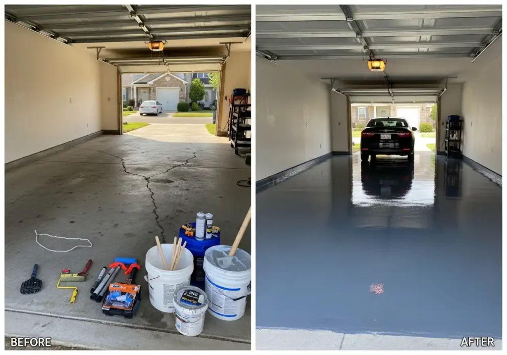 The Budget Win: Epoxy Flooring Price Under $300
