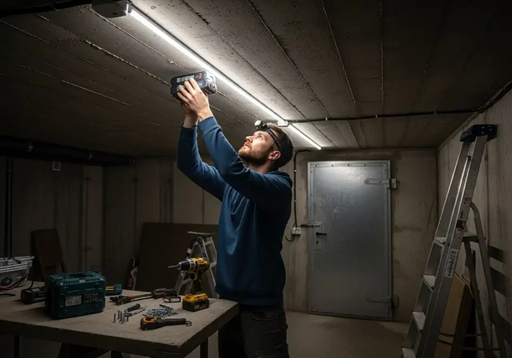 Install Emergency Lighting