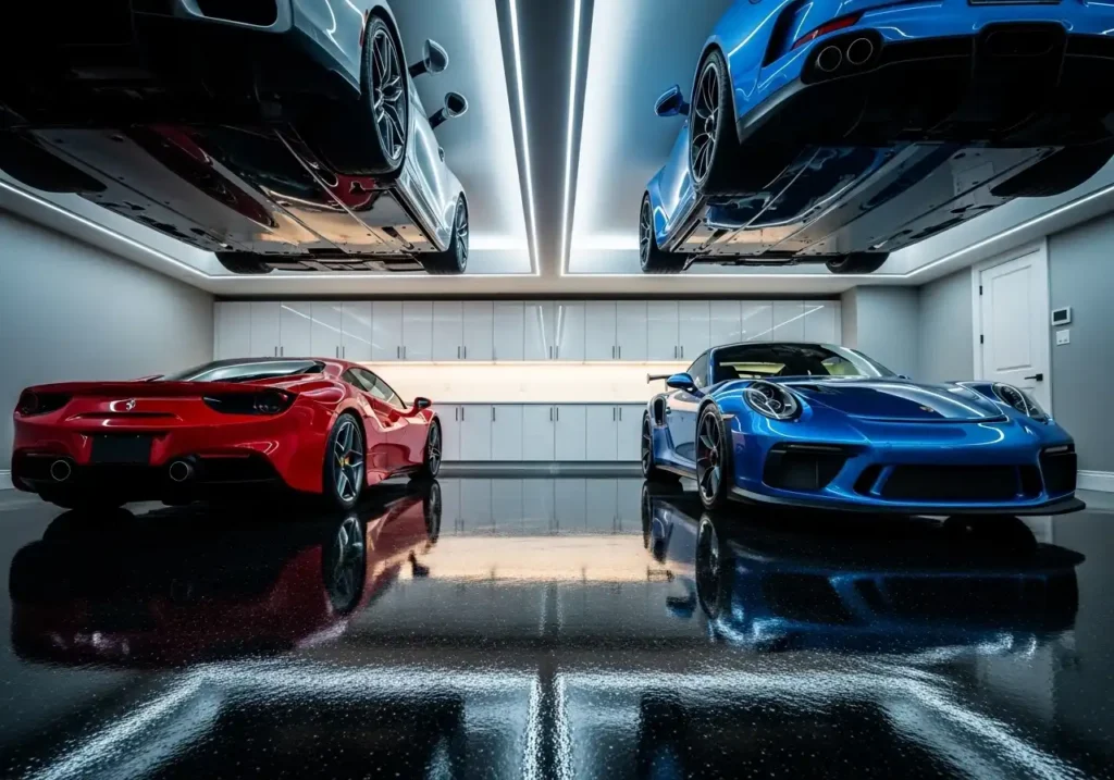 Epoxy Flooring Colors: The Midnight Black Statement