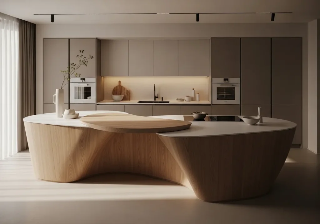 Organic Shape Island