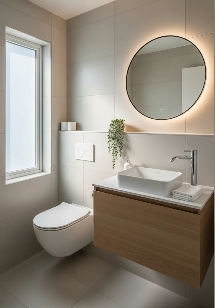 Compact 30-Inch Floating Vanity ($350–$800)