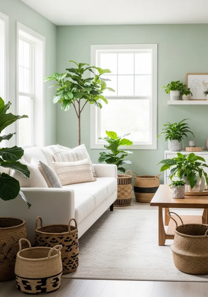 Nature-Inspired Green — Soft Sage & Organic Layers