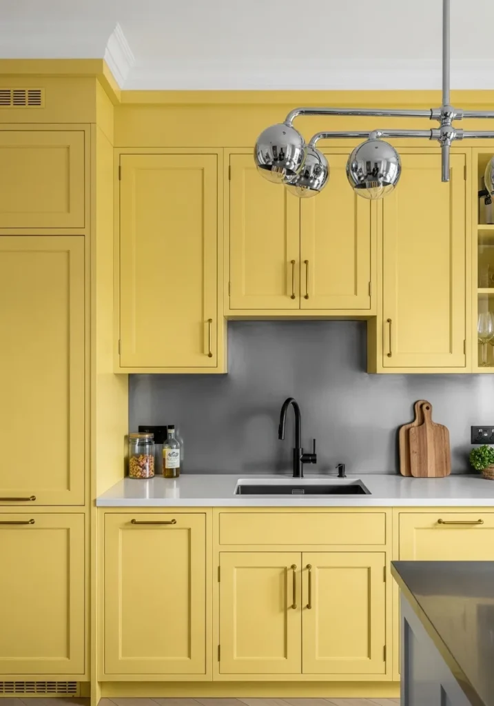 Butter Yellow with Mixed Metals