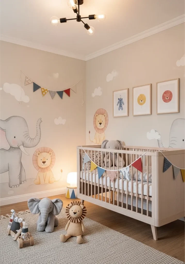 Playful Animal Circus Theme