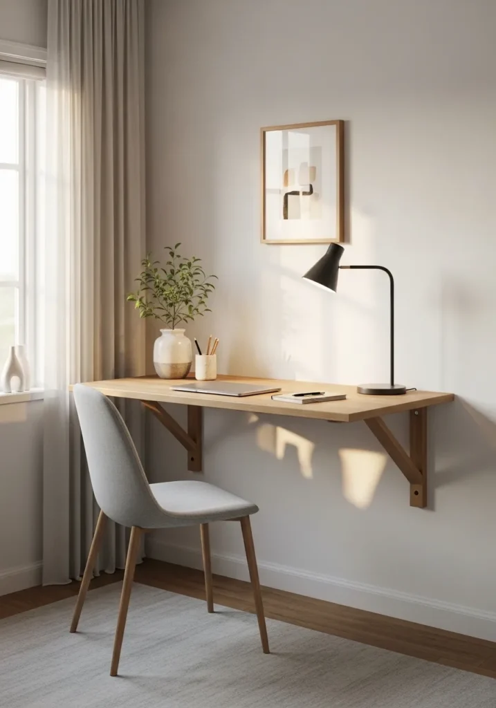 Floating Desk Minimal Setup