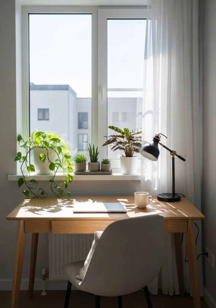 Under-the-Window Desk Idea