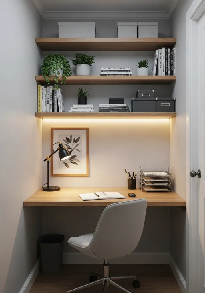 Closet Office (Cloffice) Setup