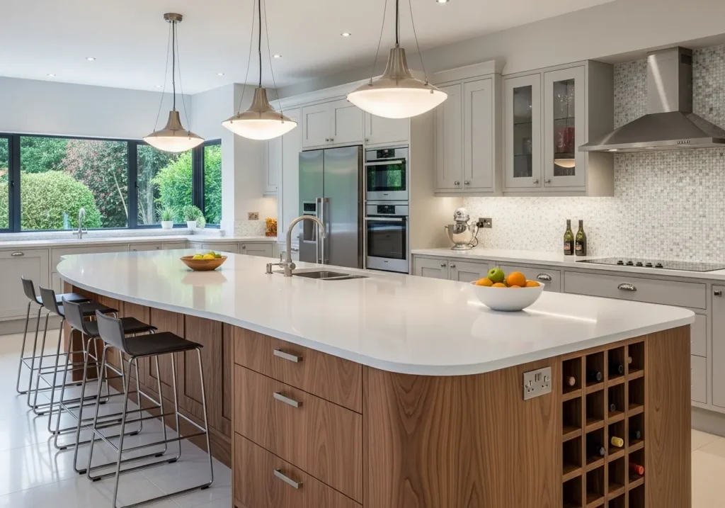 Curved Kitchen Island Ideas