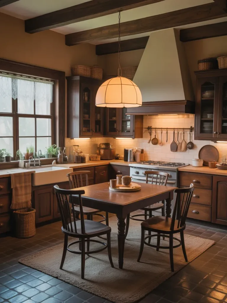Warm Wood Tones Everywhere