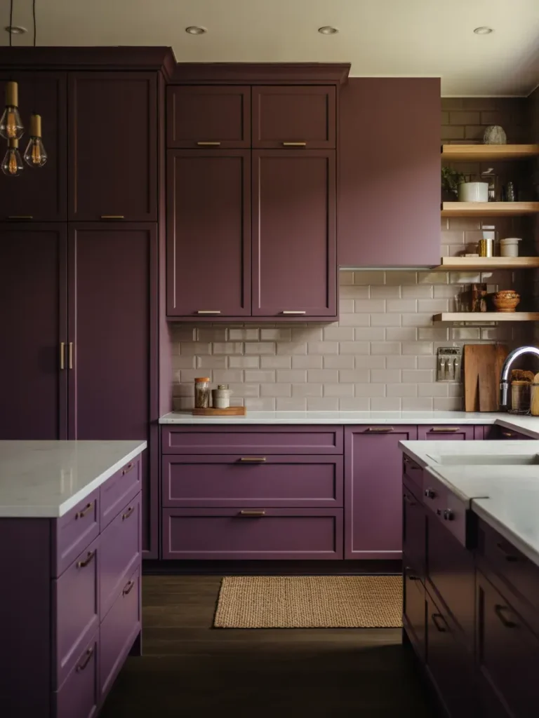 Aubergine + Mixed Metals