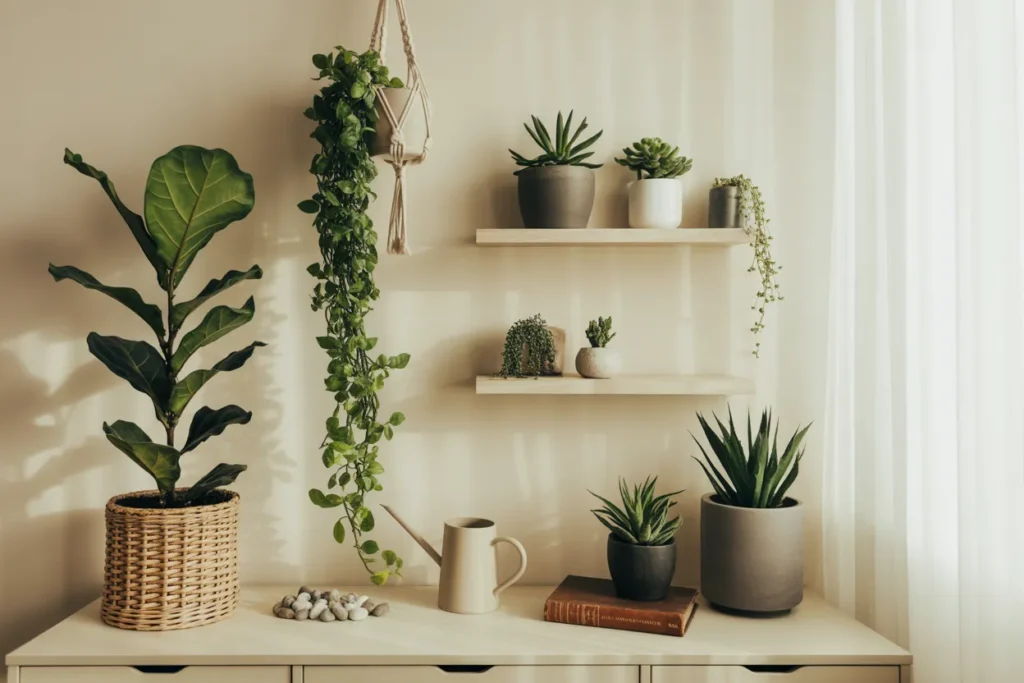 Curated Indoor Plant Styling