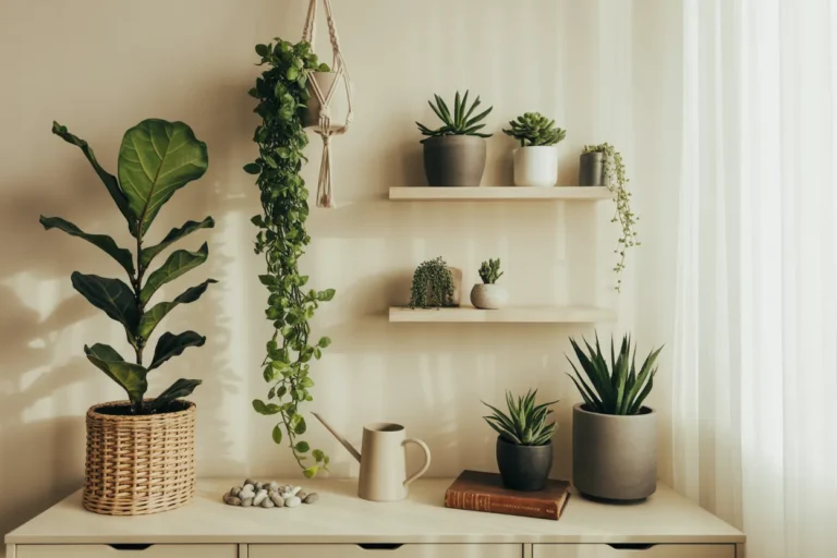 Curated Indoor Plant Styling