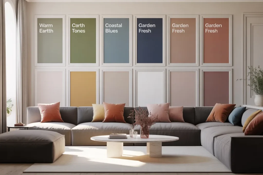Living Room Color Palettes